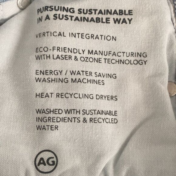 AG Adriano Goldschmied Jeans size 27R - Like a new - Picture 10 of 12